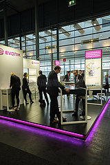 Deutschland  Bremen - Die Messe Carbon Capture Technology Expo Europe / Hydrogen Technology Expo Europe  Stand von EVONIK