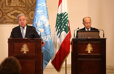Libanon-Beirut-UN-SECRETARY-ALLGEMEINHEIT
