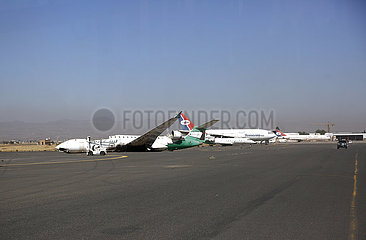Jemen-Sanaa-Airport-Airstrikes