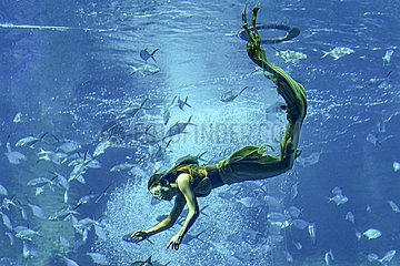China-Hainan-Sanya-Mermaid-Wettbewerb (CN)
