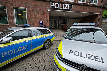 Deutschland  Hamburg - Polizeikommissariat 14 in der Caffamacherreihe
