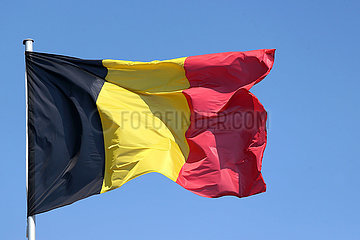 Iffezheim  Deutschland  Nationalfahne von Belgien