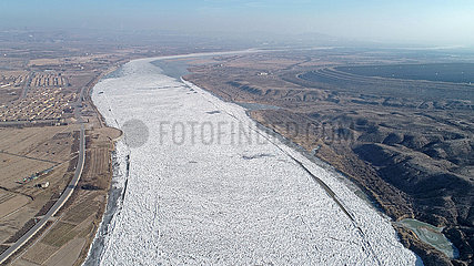 China-Ningxia-Yellow River-Freeze (CN)