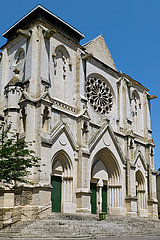 Frankreich  Herault (34)  Platz Saint Roch  Saint Roch Kirche