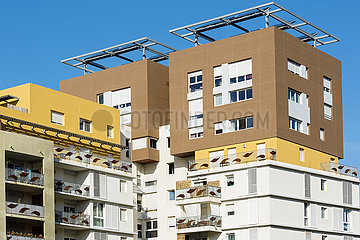Frankreich  Herault (34)  Moderne Architektur  Bezirk Port Marianne