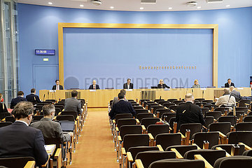Bundespressekonferenz zum Thema: Regierungspressekonferenz