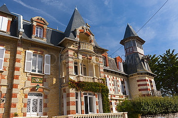 Frankreich  Calvados (14)  Calvados (14)  Cabourg  Villa La Normandine  erbaut 1882 vom Architekten Girard