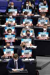 AfD-Protest  Bundestag