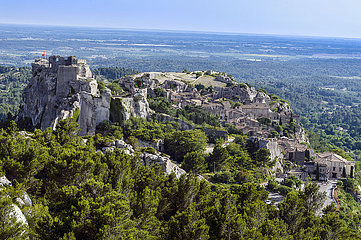Frankreich - Les-Baux-de-Provence Village