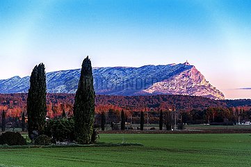 Frankreich - Provence - Ste Victoire Mountain