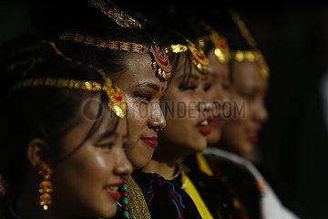 Nepal-Kathmandu-Maghe Sankranti Festival