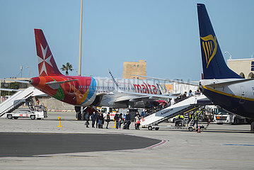 Malta-Luqa-Air Malta