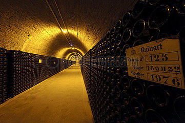 Frankreich - Marne (51) - Die Ruinart-Champagnerkeller (LVMH)