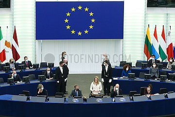 Frankreich-Strasbourg-European Parlament-Präsident-Wahl