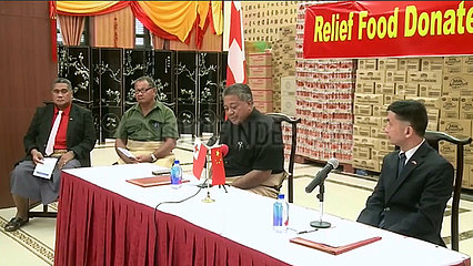 Tonga-Nuku'alofa-China-Notfallhilfe