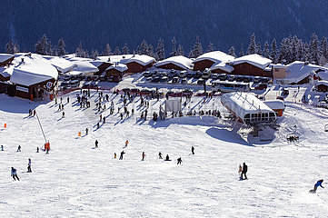 Frankreich  Savoie (73) Tarentaise  Montvalezan  Skigebiet La Rosierere