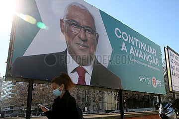 Portugal-Lissabon-Wahlen-Kampagne