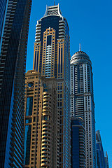 Vereinigte Arabische Emirate  Dubai  Marina Bezirk