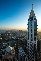 Vereinigte Arabische Emirate  Dubai  in der NŠHE von Marina Bezirk