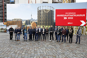 SPD-Praesidiumsklausur  EUREF-Campus  22. Januar 2022