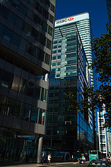 Vereinigtes K ... Nigreich. LONDON. HSBC-Turm