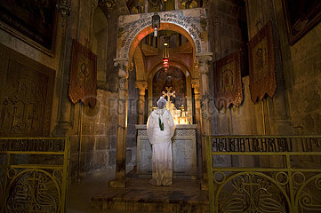 Israel. Jerusalem. UNESCO-WELTKULTURERBE. Kirche des Heiligen greift