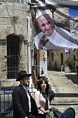 Israel Jerusalem Besuch des Papstes Francis in Jerusalem