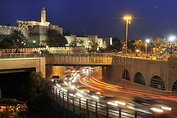 ISRAEL. JERUSALEM. THE BIBLICAL CITY OF THE KING DAVID