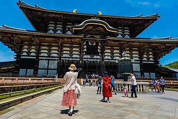 Todaiji-Tempel  Nara  Nara-Präfektur  Japan