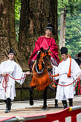 Shunki Reitaisai (Großfestival des Frühlings)  Toshogu-Schrein  Nikk? Nationalpark  Kanto-Region  Japan
