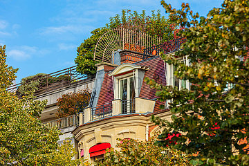 Frankreich  Paris (75) Haussmann -Architekturgebäude