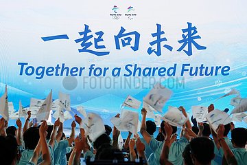 Xinhua Schlagzeilen: Präsident XI Steers China zum beispiellosen olympischen Erfolg