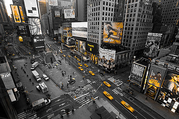 Vereinigte Staaten. New York  Manhattan. Times Square