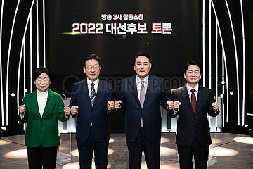 SOUTH KOREA-SEOUL-PRESIDENTIAL ELECTION-TELEVISED DEBATE