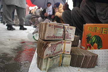 Afghanistan-Kabul-Währung-Wert