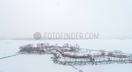 China-Ningxia-Yinchuan-Schnee (CN)