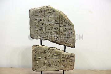 Irak-Baghdad-Abrufen von Artefakten