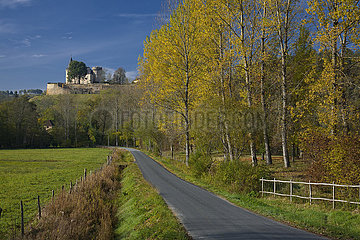 Frankreich. Dordogne (24) Perigord. Fleurac-Schloss