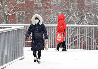 China-Peking-Schnee (CN)