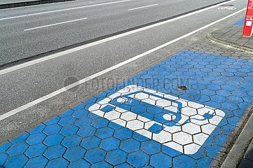 Parkbeschilderung für Elektrofahrzeuge