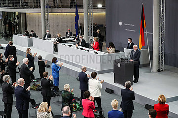 Deutschland-Berlin-Frank-Walter Steinmeier-Präsident-Re-Wahl