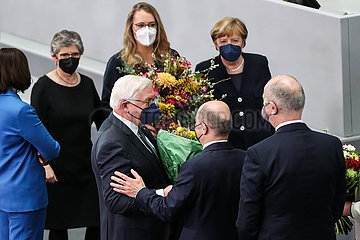 Deutschland-Berlin-Frank-Walter Steinmeier-Präsident-Re-Wahl