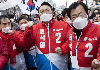 Südkorea-Seoul-Präsidentschaftswahlen