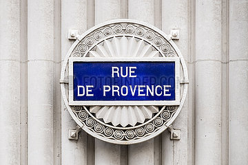 Frankreich. Paris (9. Bezirk)