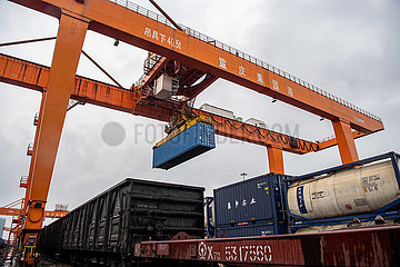 China-Chongqing-China-Europe Güterzug (CN)