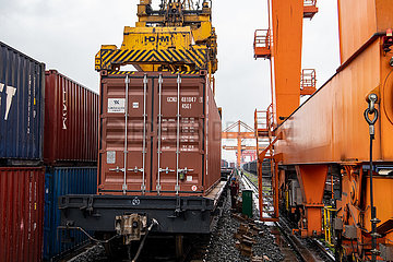 China-Chongqing-China-Europe Güterzug (CN)