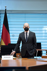 Olaf Scholz  security cabinet