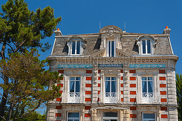 Frankreich  Charente-Maritime (17)  Stadt Royan  Boulevard Frederic Garnier  Villa Guyvonney errichtet 1890