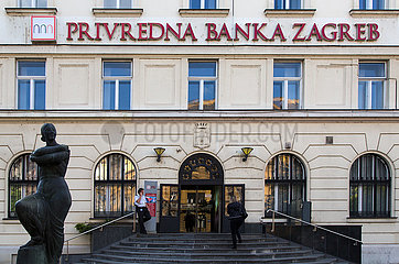 Kroatien  Zagreb - Privredna Banka Zagreb