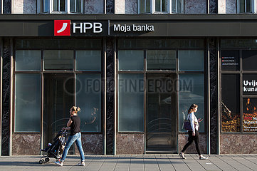 Kroatien  Zagreb - HPB Moja banka